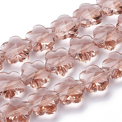 Transparent Glass Beads GLAA-Q066-10mm-C15-1