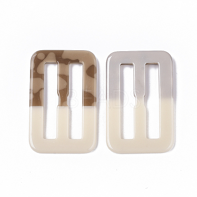 Acrylic Slide Buckles OACR-T020-031B-1