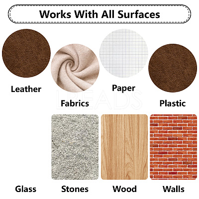 Acrylic Earring Handwork Template DIY-WH0359-065-1