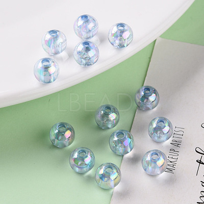Transparent Acrylic Beads MACR-S370-B8mm-749-1