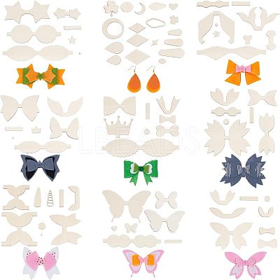 Unfinished Wooden Ornament WOOD-FG0001-22-1