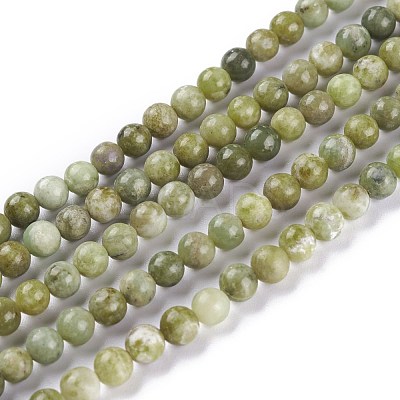 Natural Idocrase Beads Strands G-N165-7-1
