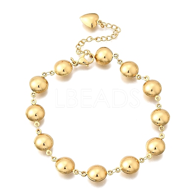 304 Stainless Steel Link Bracelets for Women BJEW-P354-02B-G-1