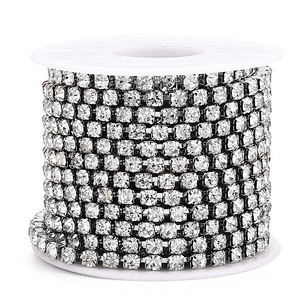 Iron Rhinestone Strass Chains CH-YW0003-01D-NF-1