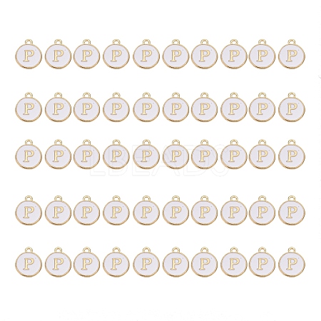 Golden Plated Alloy Charms ENAM-SZ0001-25A-P-1