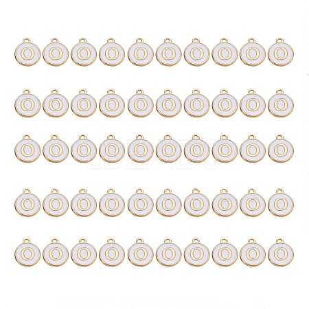 Golden Plated Alloy Charms ENAM-SZ0001-25A-O-1
