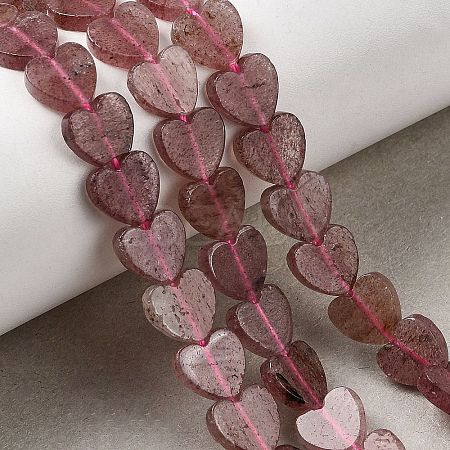 Natural Strawberry Quartz Beads Strands G-M403-A48-03-1