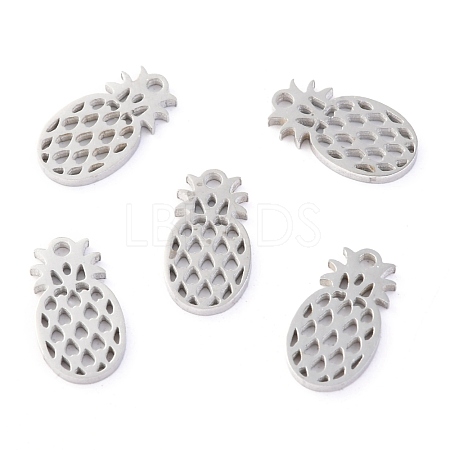 304 Stainless Steel Charms STAS-O142-43P-1