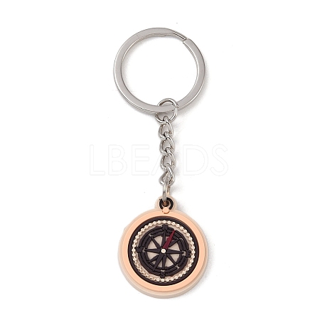Cartoon PVC Pendant Keychain KEYC-U001-01C-1