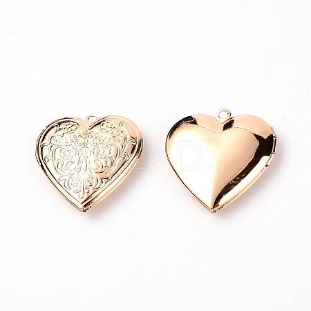 Brass Locket Pendants LS-KK-WH0034-90KCG-1