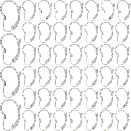 304 Stainless Steel Leverback Earring Findings STAS-SP0001-03B-1
