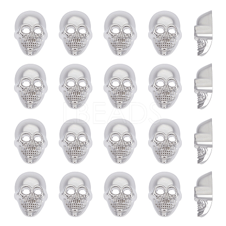 20Pcs 2-Hole Zinc Alloy Buttons FIND-OC0013-67P-1