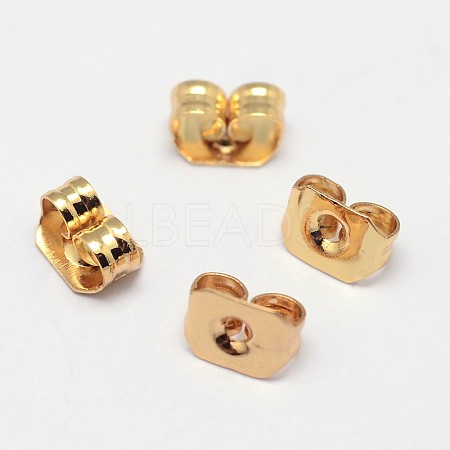 Grade AAA Brass Ear Nuts KK-O093-30-NR-1