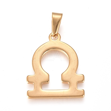 304 Stainless Steel Pendants STAS-L210-06A-G-01-1