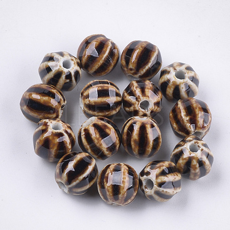 Handmade Porcelain Beads PORC-S498-24D-1