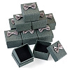 Square Cardboard Paper Ring Gift Storage Boxes CON-TAC0001-17C-1