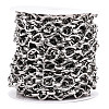 Alloy Teardrop with Twining Chains LCHA-T001-12P-3
