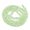 Electroplate Glass Beads Strands EGLA-A044-J3mm-B08-2