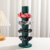 Velvet Vertical Tower Jewelry Bracelet Display Stand ODIS-F006-01A-1