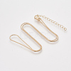 Brass Round Snake Chain Necklace Making MAK-T006-11A-KC-1