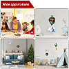 20Pcs 5 Style Star Wool Felt Frame Newborn Growth Milestone Blanket Photo Props Photo Frame DIY-AR0001-96-4