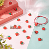 100Pcs Translucent Epoxy Resin Decoden Cabochons CRES-DC0001-01-6