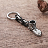 Biker Style 304 Stainless Steel Tactical Boot Keychains YF9349-5