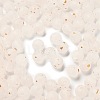 Frosted Transparent Acrylic Beads X1-OACR-F013-13L-1