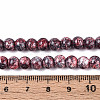 Baking Paint Glass Beads Strands DGLA-N016-6mm-04-4