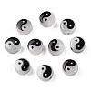 Luminous Transparent Acrylic Beads X-LACR-T001-01-1