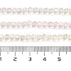 Transparent Painted Glass Beads Strands LS-DGLA-A034-T3mm-A25-3