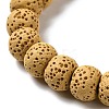 Natural Lava Rock Dyed Beads Strands G-Z036-B01-08-3