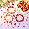 600Pcs 6 Colors Opaque Plastic Beads KY-YW0001-95-4