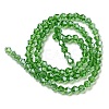 Transparent Electroplate Glass Beads Strands LS-EGLA-A039-T2mm-A03-2