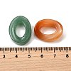 Natural Mixed Stone Pendants G-Z082-01F-3