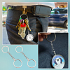 4Pcs Alloy Keychain Clasps KEYC-FG0001-17P-5