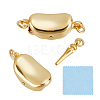 925 Sterling Silver Box Clasps STER-GO0001-68B-G-1