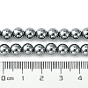 Natural Terahertz Stone Beads Strands G-Z034-B13-03-5