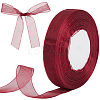 Polyester Organza Ribbons SRIB-WH20020-006A-1