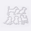 Puppy Frame Metal Cutting Dies Stencils X-DIY-WH0157-31-2