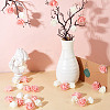 CRASPIRE 200Pcs 2 Colors 3D Foam Rose Ornament Accessories DIY-CP0008-67-4