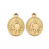 Ion Plating(IP) 304 Stainless Steel Pendants STAS-N097-121LG-NR-1