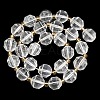Grade A Natural Quartz Crystal Beads Strands G-K303-A11-12mm-4