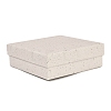 Square Paper Jewelry Storage Boxes with Sponge Inside LS-CON-I013-01E-2