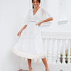 3-Layer Nylon Pleated Lace Trims OCOR-WH0082-40-4