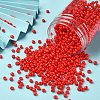 1300Pcs Baking Paint Glass Round Seed Beads SEED-YW0002-20B-5