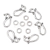 Tibetan Style Alloy Hook and Eye Clasps LS-X-LF1277Y-NF-2