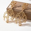 Alloy Branch Stud Dangle Earrings for Women WGBFFDA-01-1