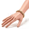 Nuggets CCB Plastic Beads Stretch Bracelet for Girl Women BJEW-JB07303-3