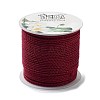 20M Polyester Braided Cord for Jewelry Making OCOR-G015-04A-26-2